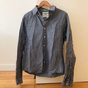 Abercrombie & Fitch Men Plaid Shirt - Muscle Fit